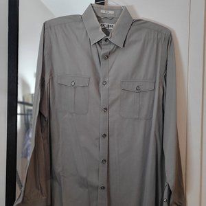 Express Medium Fitted Button-Down Shirt